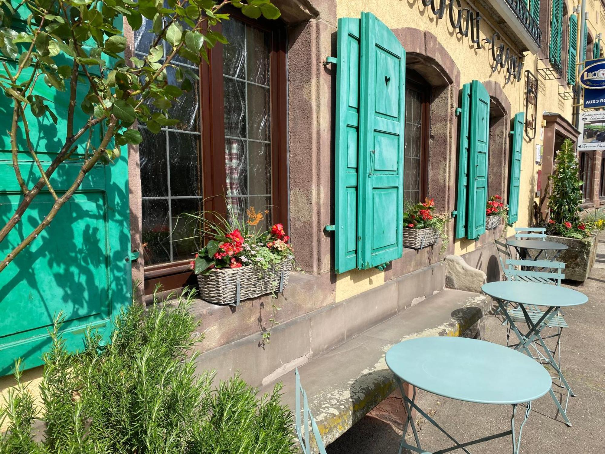 Hotel Restaurant Aux Trois Roses La Petite-Pierre Dış mekan fotoğraf
